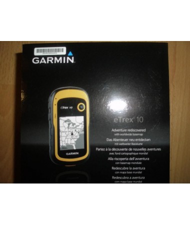 Официальный Garmin etrex 10!