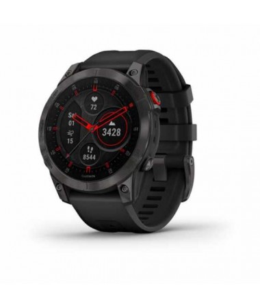 Garmin Epix 2 Sapphire - Black/Carbon Gray DLC Titanium with silicone band 010-02582-11