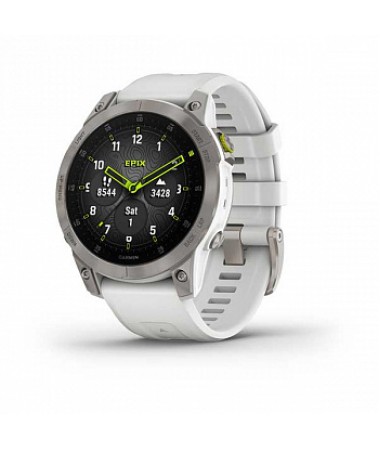 Garmin  EPIX gen 2, Sapphire,White,Titanium, GPS смарт-годинник 010-02582-21