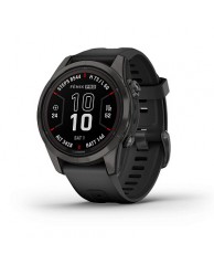 fenix 7S Pro – Sapphire Solar Edition карбоновий сірий титановий DLC з чорним ремінцем  010-02776-11