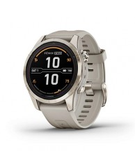 fenix 7S Pro – Sapphire Solar Edition золотавий зі світло-бежевим ремінцем 010-02776-15