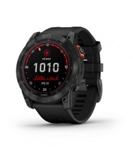 Garmin Fenix 7 Solar Slate Gray with Black Band 010-02540-11