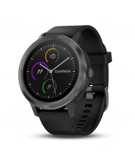 Официальные vivoactive 3 с черным силиконовым ремешком, slate!